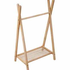 New Portant à vêtements Léandre Vernis naturel Portant