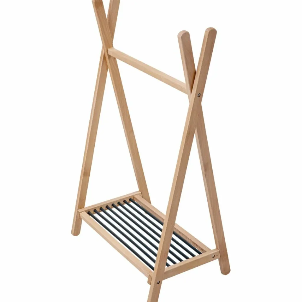 Sale Portant à vêtements Léandre Hybride Kaki Portant