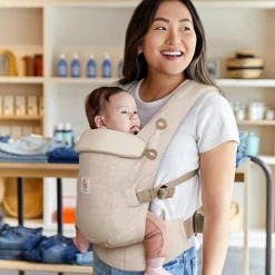 Clearance Porte bébé Adapt Natural Lin Porte Bébé