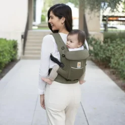 Ergobaby Porte bébé Adapt SoftFlex Mesh Olive Green