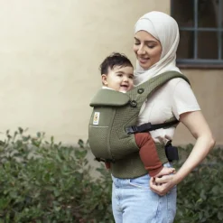 Ergobaby Porte bébé Adapt SoftFlex Mesh Olive Green
