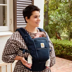 Ergobaby Porte bébé Adapt SoftFlex Mesh Bleu nuit