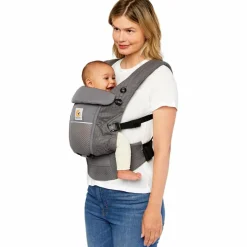 Porte bébé Adapt SoftFlex Mesh Gris anthracite Porte Bébé