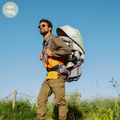 Clearance Porte bébé de randonnée Moov & Hike Vert Sauge Porte Bébé