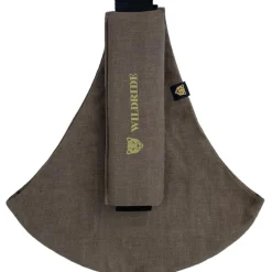 Wildride Porte bébé enfant en lin Brown