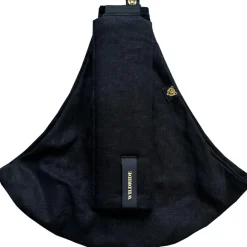 Wildride Porte bébé enfant en lin Noir