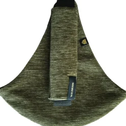 Wildride Porte bébé enfant en velours côtelé Olive Rib