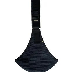 Hot Porte bébé enfant en velours côtelé Black Rib Porte Bébé