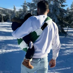 Wildride Porte bébé enfant Green Graphic