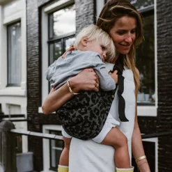 Wildride Porte bébé enfant Grey Leopard