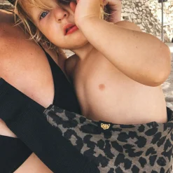 Wildride Porte bébé enfant Grey Leopard