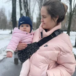 Wildride Porte bébé enfant Grey Leopard