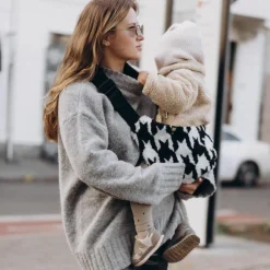 Wildride Porte bébé enfant Teddy Houndstooth