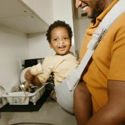 Clearance Porte bébé enfant Upsie Sling Pearl Grey Porte Bébé