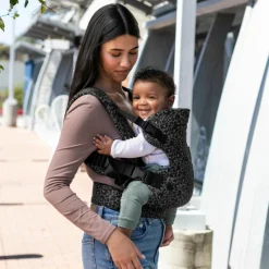 Infantino Porte bébé Flip 4 en 1 Black Leopard