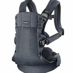 BabyBjörn Porte bébé Harmony tissu Mesh 3D gris anthracite