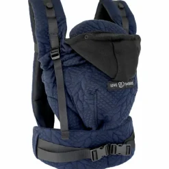 Love Radius Porte bébé HoodieCarrier 2 Bleu Moelleux