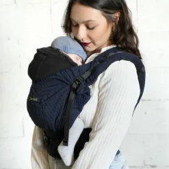 Love Radius Porte bébé HoodieCarrier 2 Bleu Moelleux
