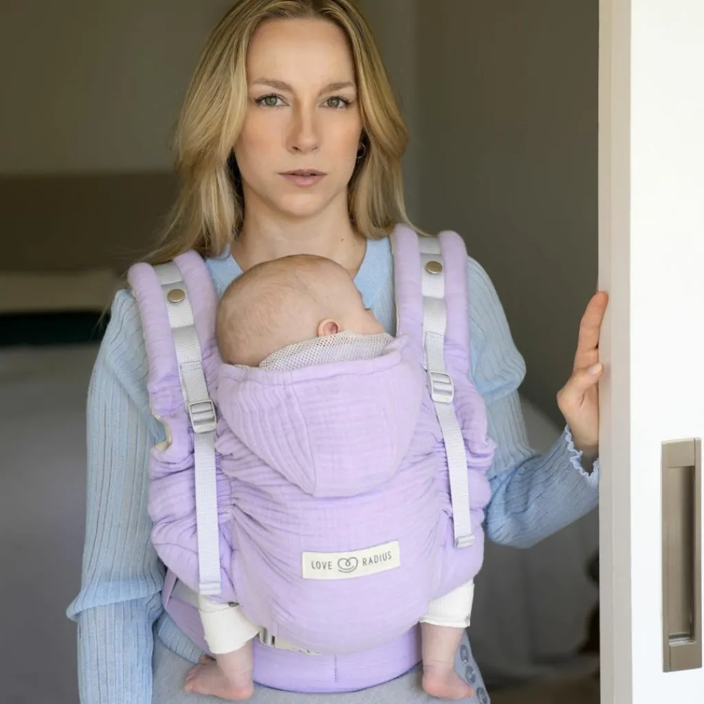 Outlet Porte bébé HoodieCarrier 2 Lilas Porte Bébé