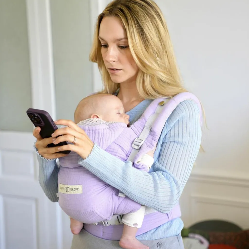 Outlet Porte bébé HoodieCarrier 2 Lilas Porte Bébé