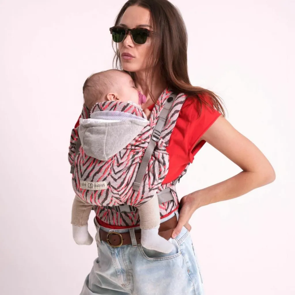 Love Radius Porte bébé HoodieCarrier 2 Pink Bazar