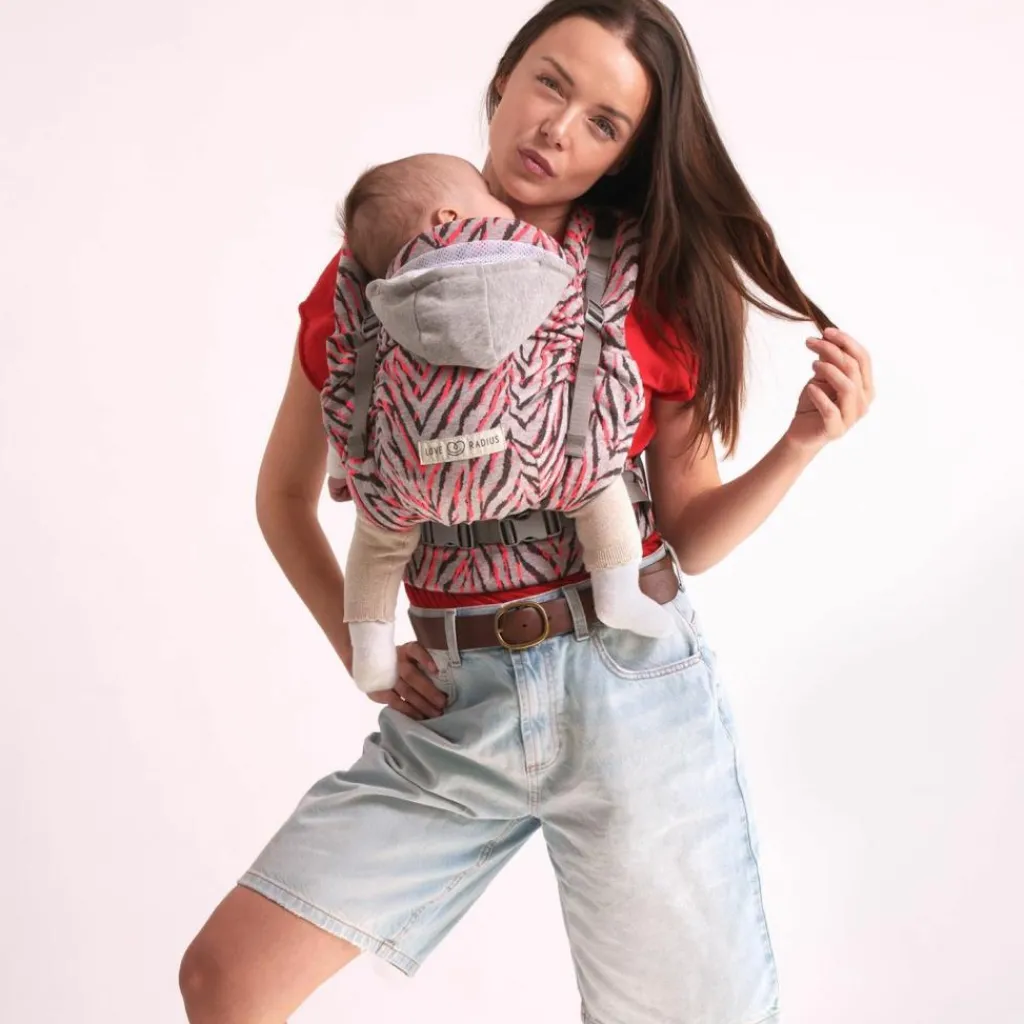 Love Radius Porte bébé HoodieCarrier 2 Pink Bazar