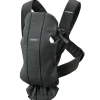 BabyBjörn Porte bébé Mini Jersey 3D gris charbon