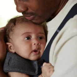 BabyBjörn Porte bébé Mini Jersey 3D gris charbon