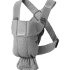 BabyBjörn Porte bébé Mini tissu Mesh 3D gris