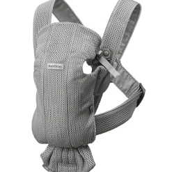 BabyBjörn Porte bébé Mini tissu Mesh 3D gris