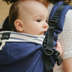 Clearance Porte bébé Néo+ Marin préformé by V2 Porte Bébé