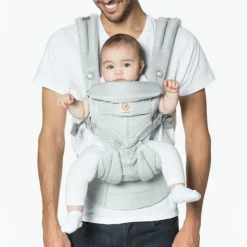 Clearance Porte bébé Omni 360 Cool Air Mesh gris perle Porte Bébé