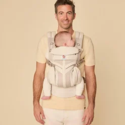 Hot Porte bébé Omni Classic Mesh Natural Beige Porte Bébé