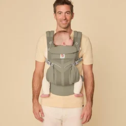 Ergobaby Porte bébé Omni Classic Mesh Soft Olive