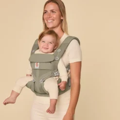 Ergobaby Porte bébé Omni Classic Mesh Soft Olive