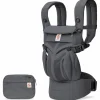 Hot Porte bébé Omni Classic Mesh Charcoal Grey Porte Bébé