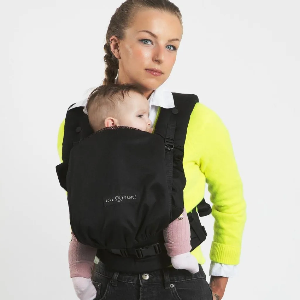 Hot Porte bébé PhysioCarrier V2 Noir Porte Bébé
