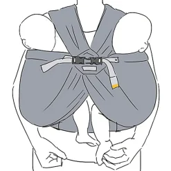 New Porte bébé pour jumeaux Twin mesh Porte Bébé