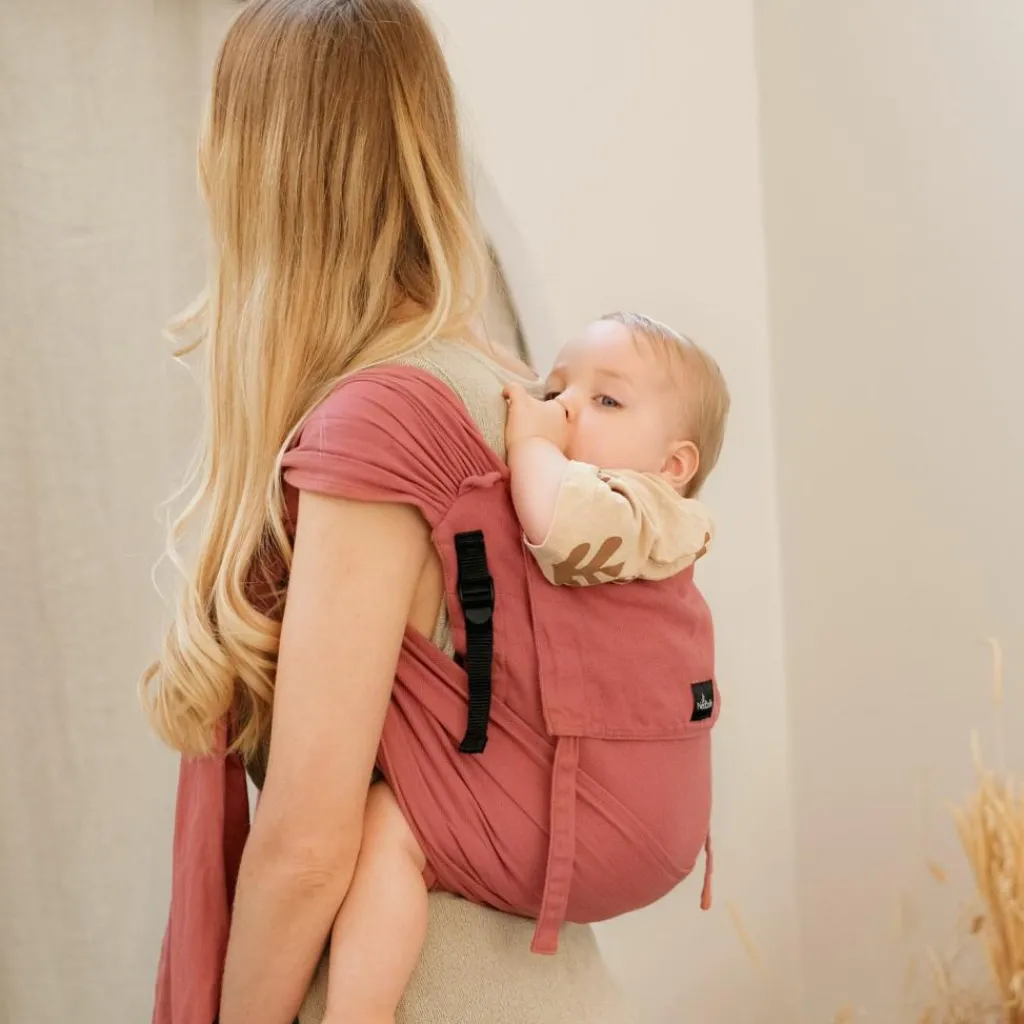 Online Porte Bébé P'tit Evo Acajou Porte Bébé