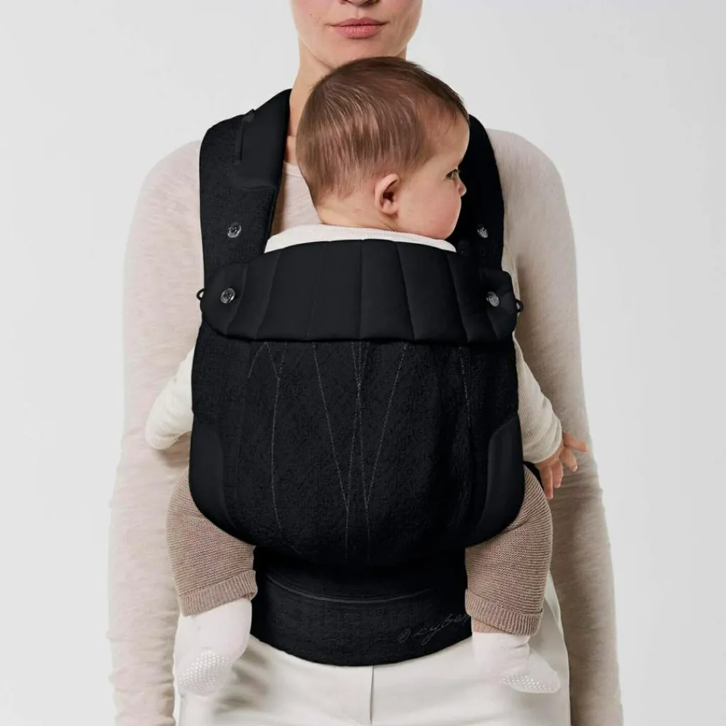 Cybex Porte-bébé Coya Carrier Bouclé Stone Black