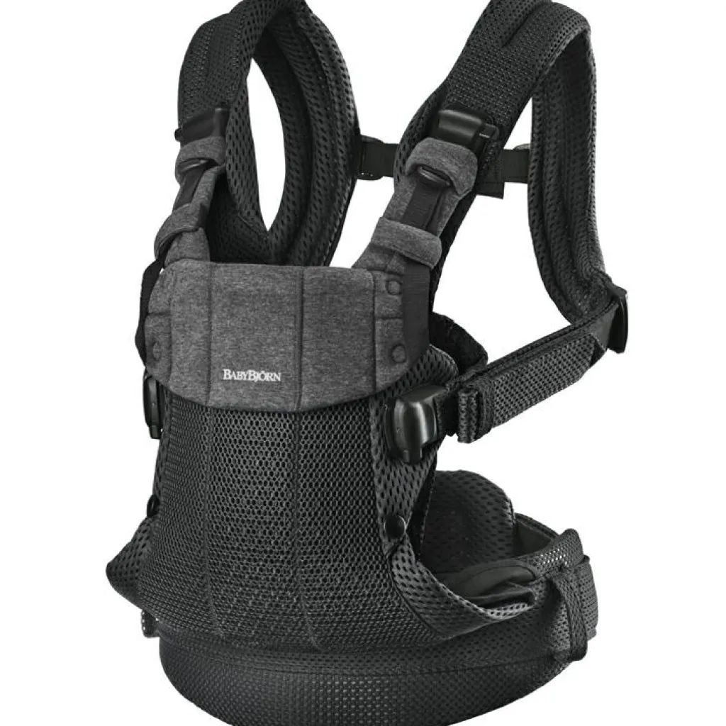 BabyBjörn Porte-bébé Harmony en Mesh 3D noir