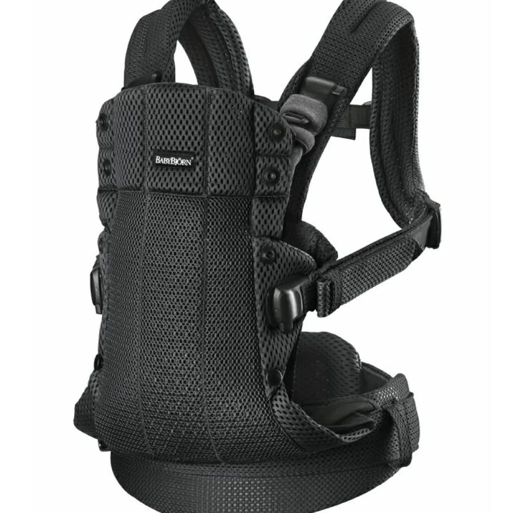 BabyBjörn Porte-bébé Harmony en Mesh 3D noir