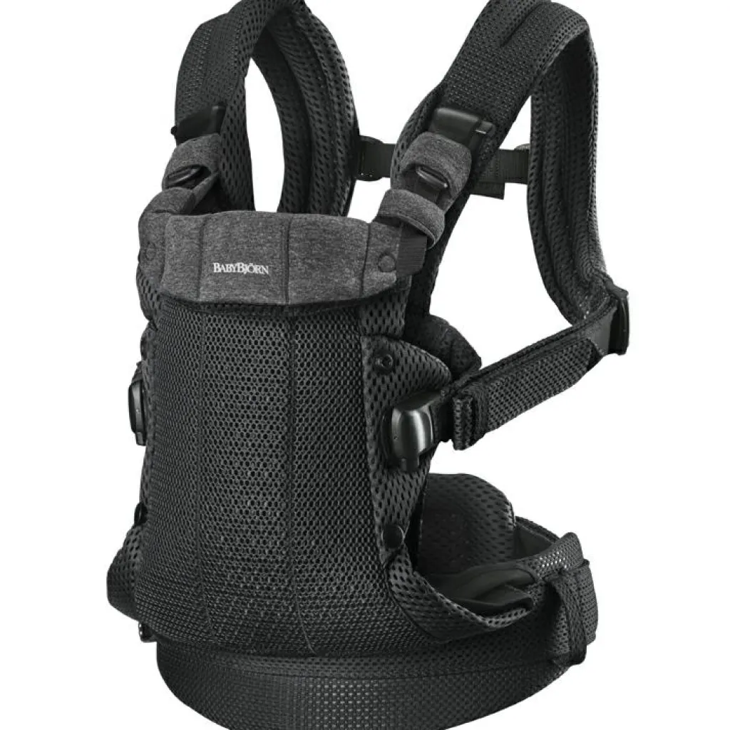 BabyBjörn Porte-bébé Harmony en Mesh 3D noir