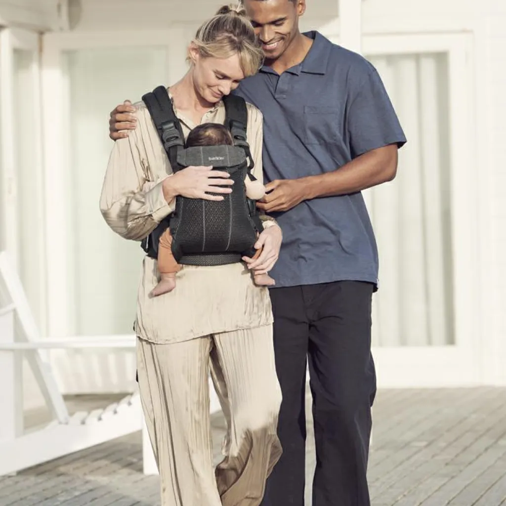 BabyBjörn Porte-bébé Harmony en Mesh 3D noir