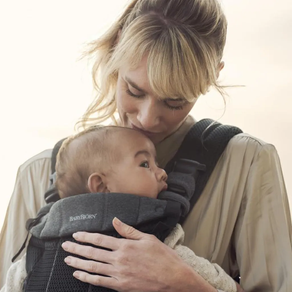 BabyBjörn Porte-bébé Harmony en Mesh 3D noir