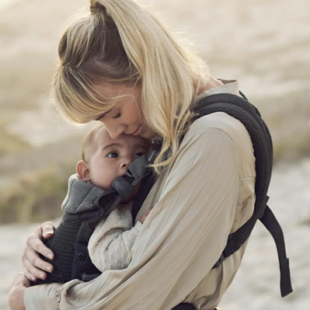 BabyBjörn Porte-bébé Harmony en Mesh 3D noir