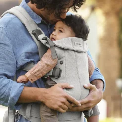 BabyBjörn Porte-bébé Harmony Tissé chiné gris