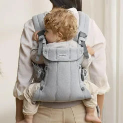 BabyBjörn Porte-bébé Harmony Tissé chiné gris