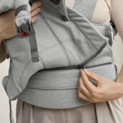 BabyBjörn Porte-bébé Harmony Tissé chiné gris