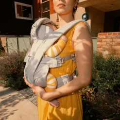 Hot Porte-bébé Omni Deluxe Coton Pearl Grey Porte Bébé